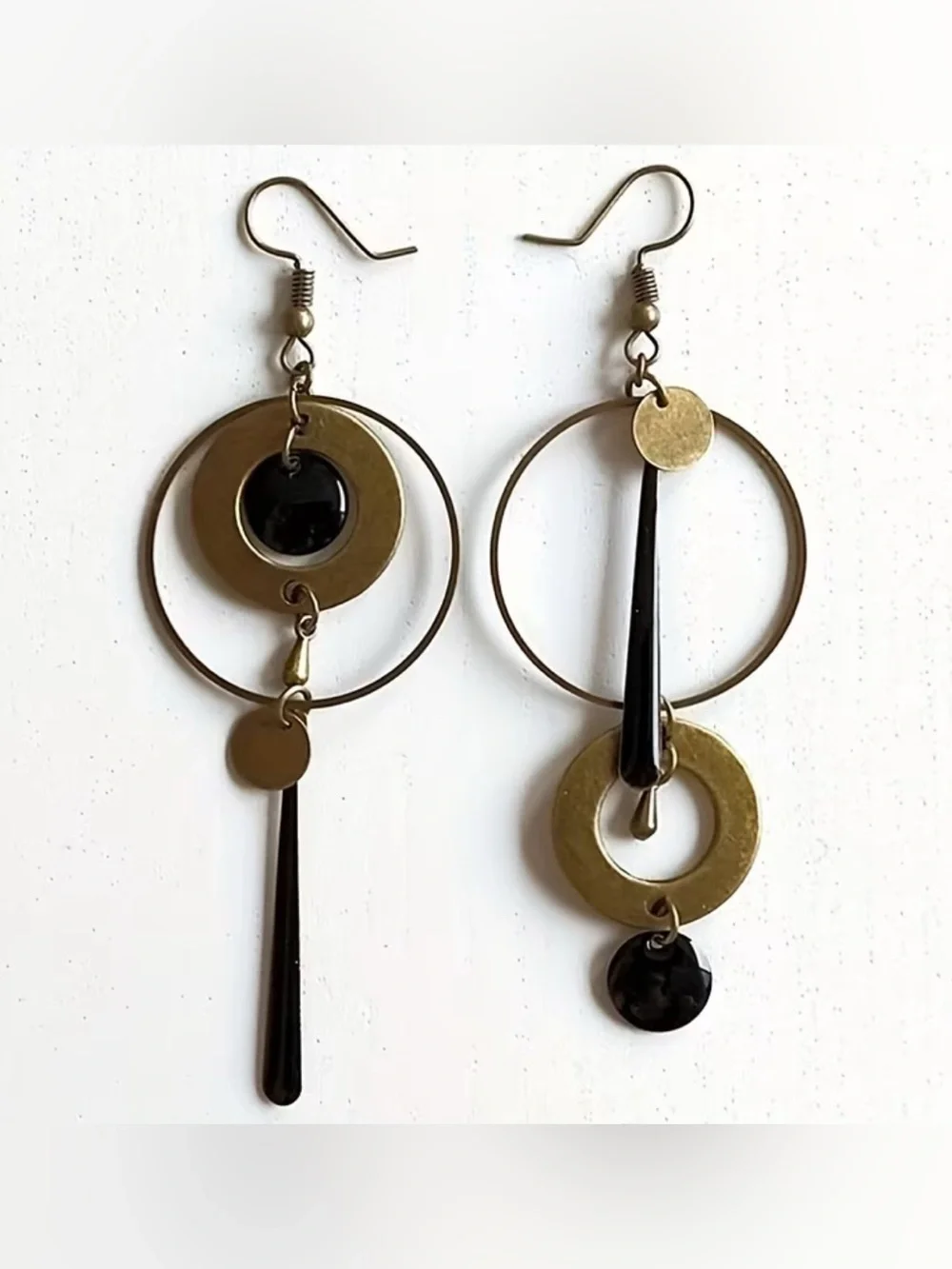 Geometric Drop Earrings #2640